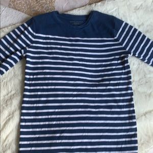 French Navy Stripe long sleeve shirt